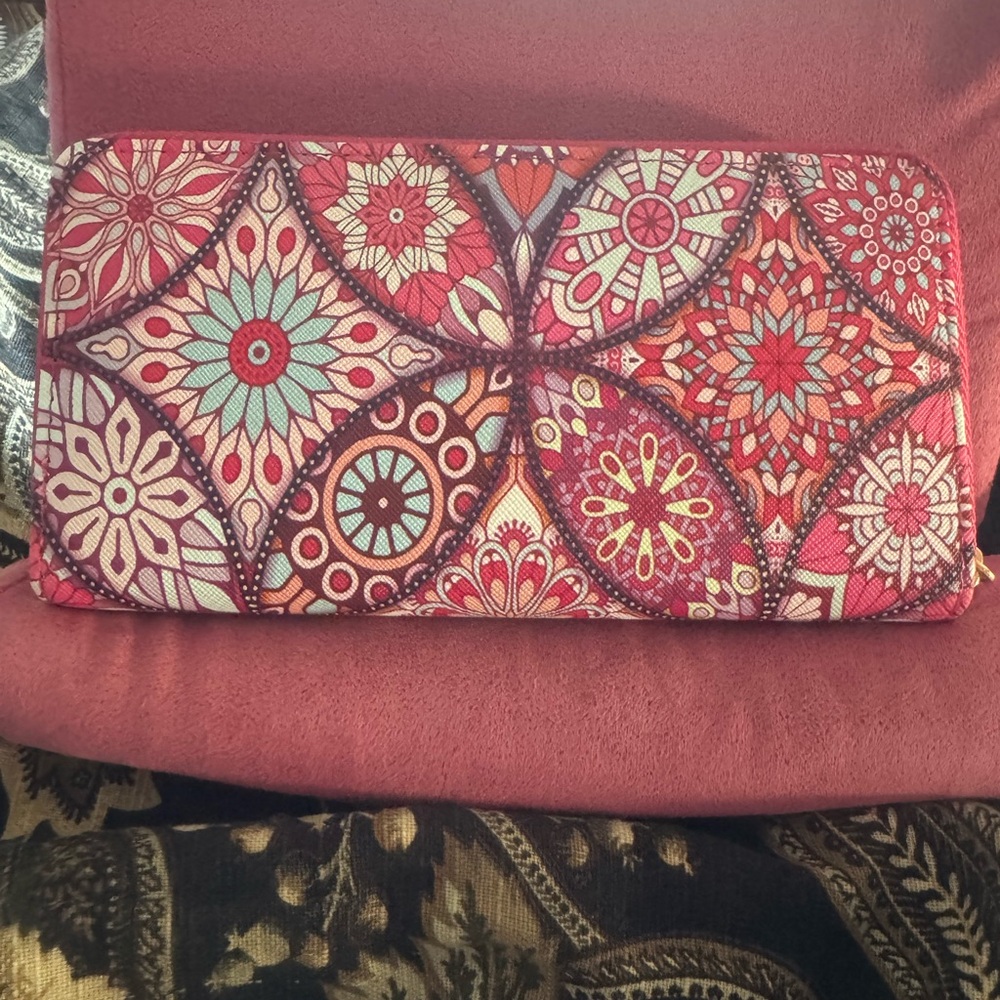 Vibrant Patterned Wallet
